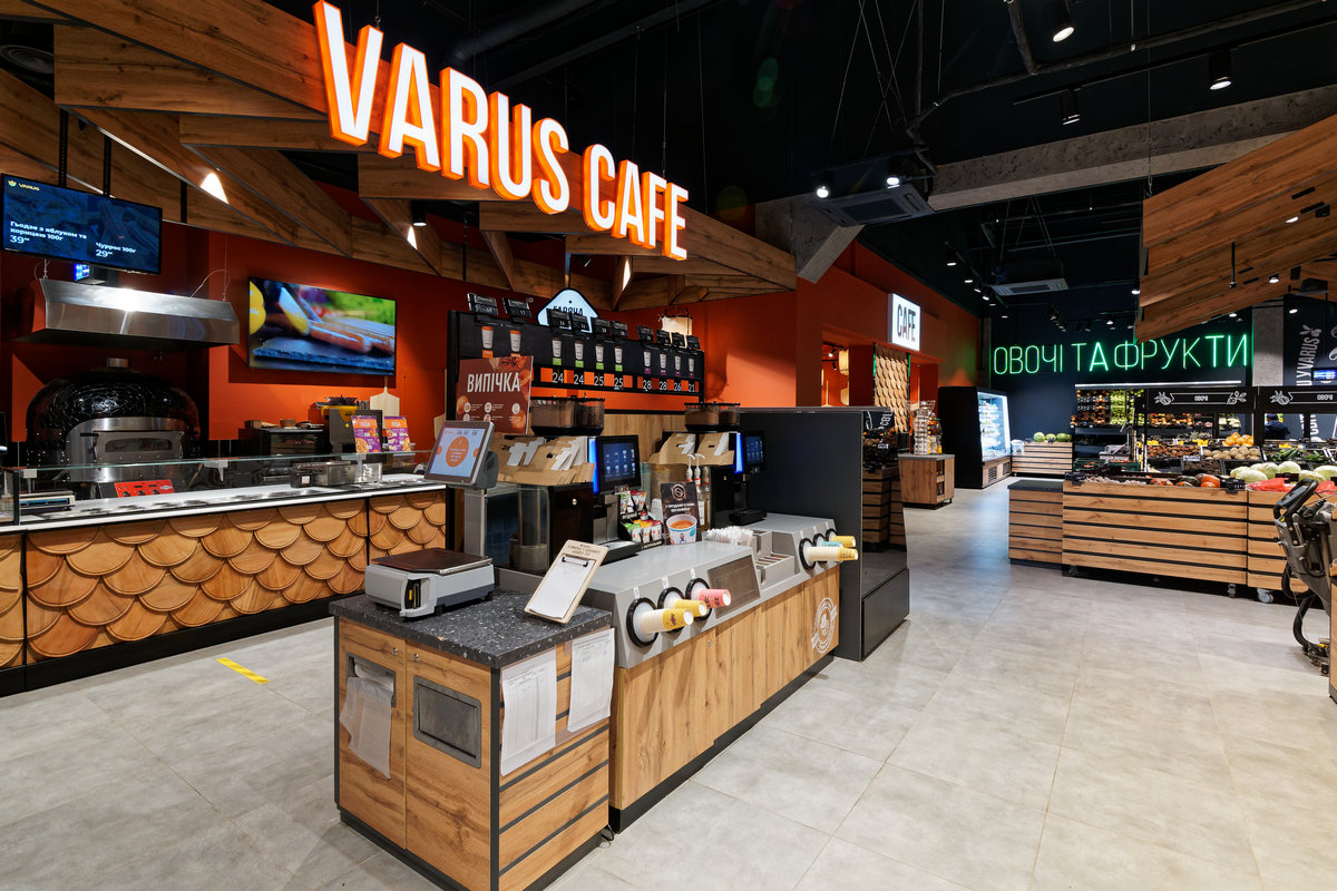 Varus Cafe: як у супермаркеті можна перекусити та відпочити (+фотоогляд)