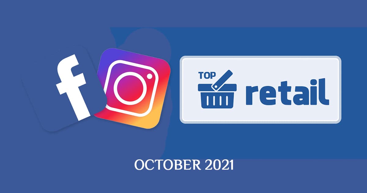 Лідери соцмереж: топ-20 українських рітейлерів і ТРЦ у Facebook та Instagram за жовтень 2021 році