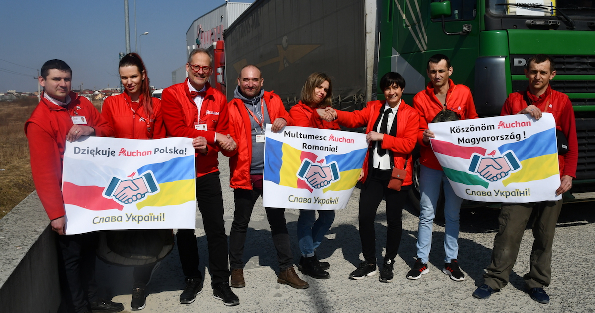 На полицях Ашан Україна з’явився прямий імпорт з Польщі, Румунії, Угорщини та Чехії