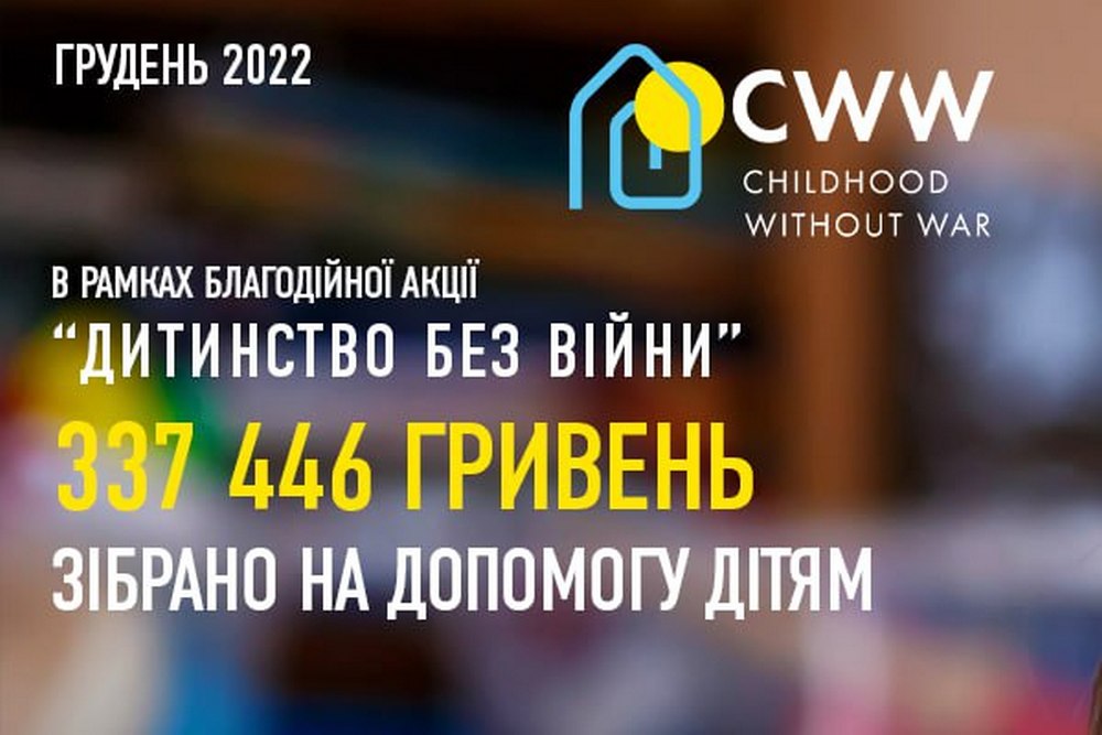 337 446 грн зібрано Varus разом з покупцями на допомогу дітям у грудні