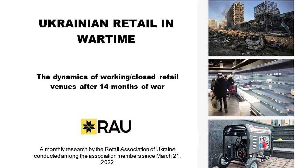 430 days of resistance: how many stores were lost and open by the leading trade networks in Ukraine over the 14 months of war (inforgraphics)