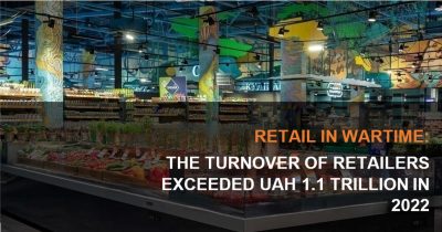 Retail during the war: Turnover of Ukrainian retail chains exceeded UAH 1.1 trillion (infographic)