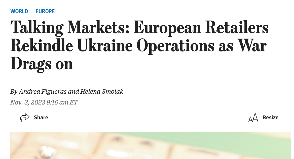 Історія ринків: попри війну європейські рітейлери відновлюють діяльність в Україні