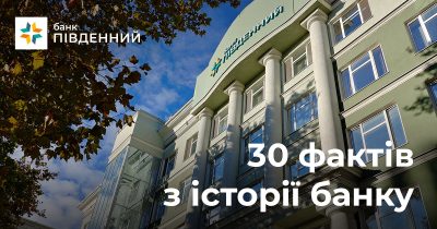 Банк Південний у цифрах та фактах: 30 років стійкості