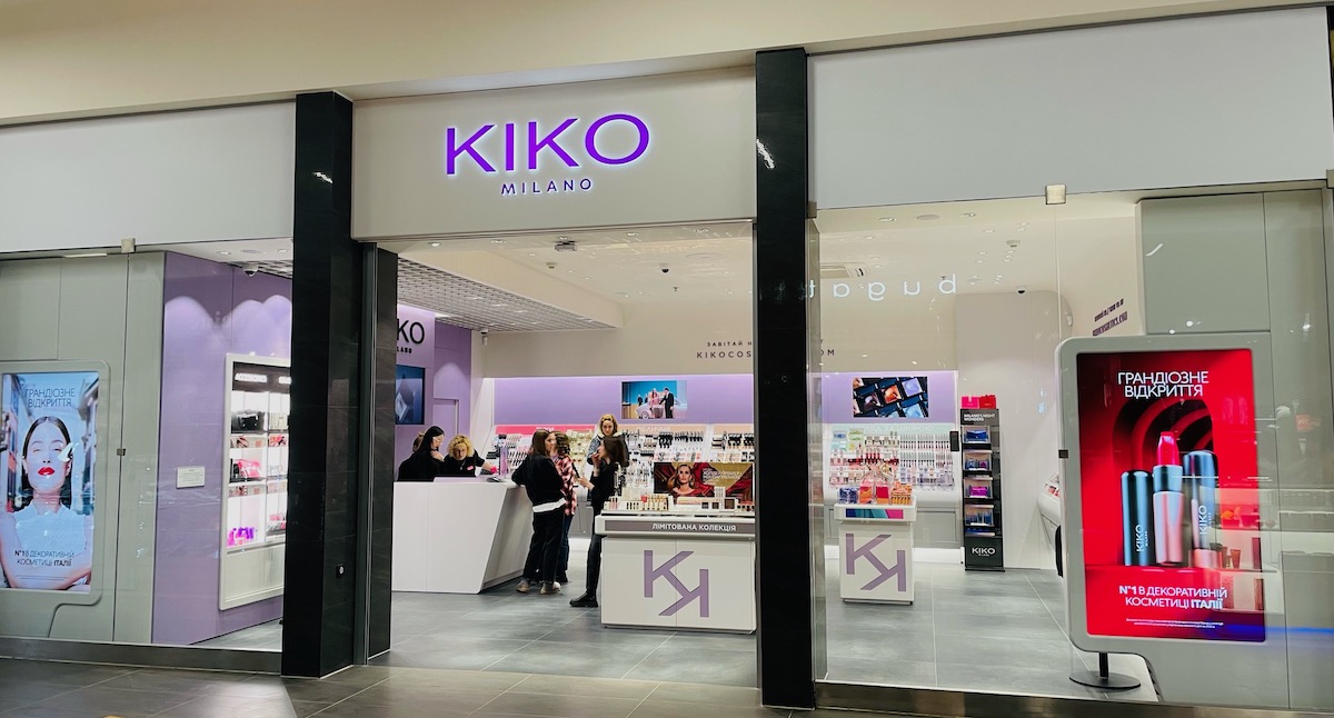 У луцькому ТРЦ ПортCity відкрився магазин італійської косметики Kiko Milano