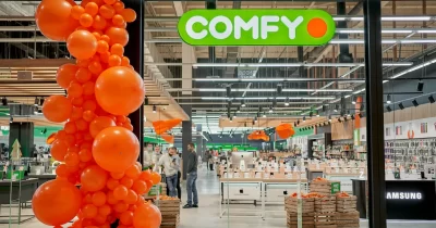 Підсумки 2023 року від мережі Comfy: 24 нових магазини, 1190 нових робочих місць, понад 1 млрд грн податків