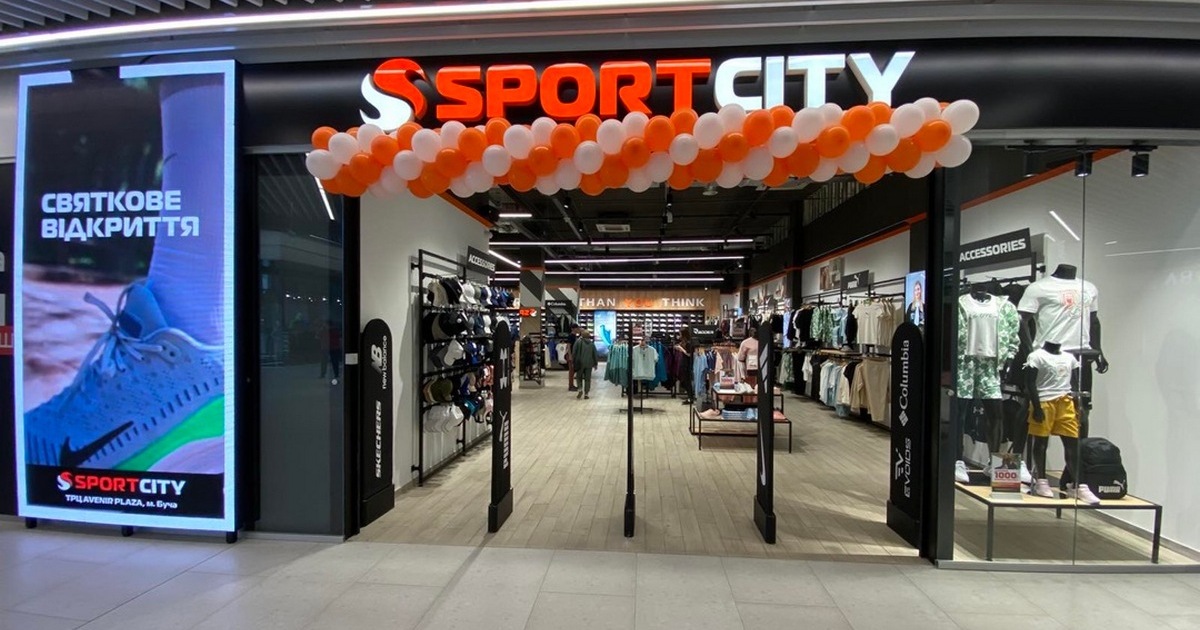 Мережа Sport City відкрила новий магазин у Бучі (фотоогляд)