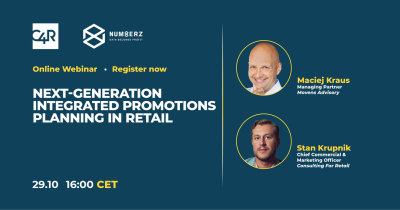 Consulting for Retail объявляет о проведении эксклюзивного вебинара «Next-Generation Integrated Promotions Planning in Retail»