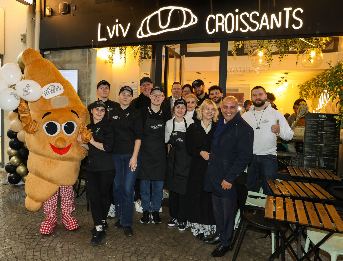 Мережа Lviv Croissants відкрила свій перший заклад у Франції