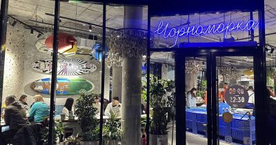 Chornomorka openes its first restaurant in a shopping mall at Respublika Park Mall