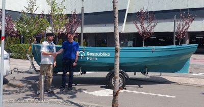 Respublika Park Shopping Center Funds Construction Of Yal-6 Boat For Veteran Rehabilitationвал изготовление лодки «Ял-6» для реабилитации ветеранов