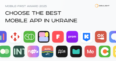 Mobile-First Award 2025: Public voting for the best mobile apps in Ukraine is now open