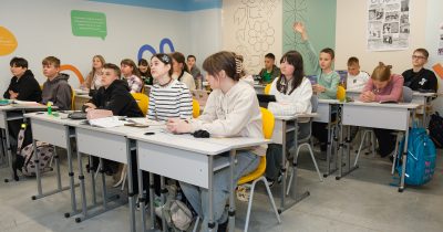 Нова школа-укриття в Запоріжжі: як бізнес допомагає зберігати освіту під час війни