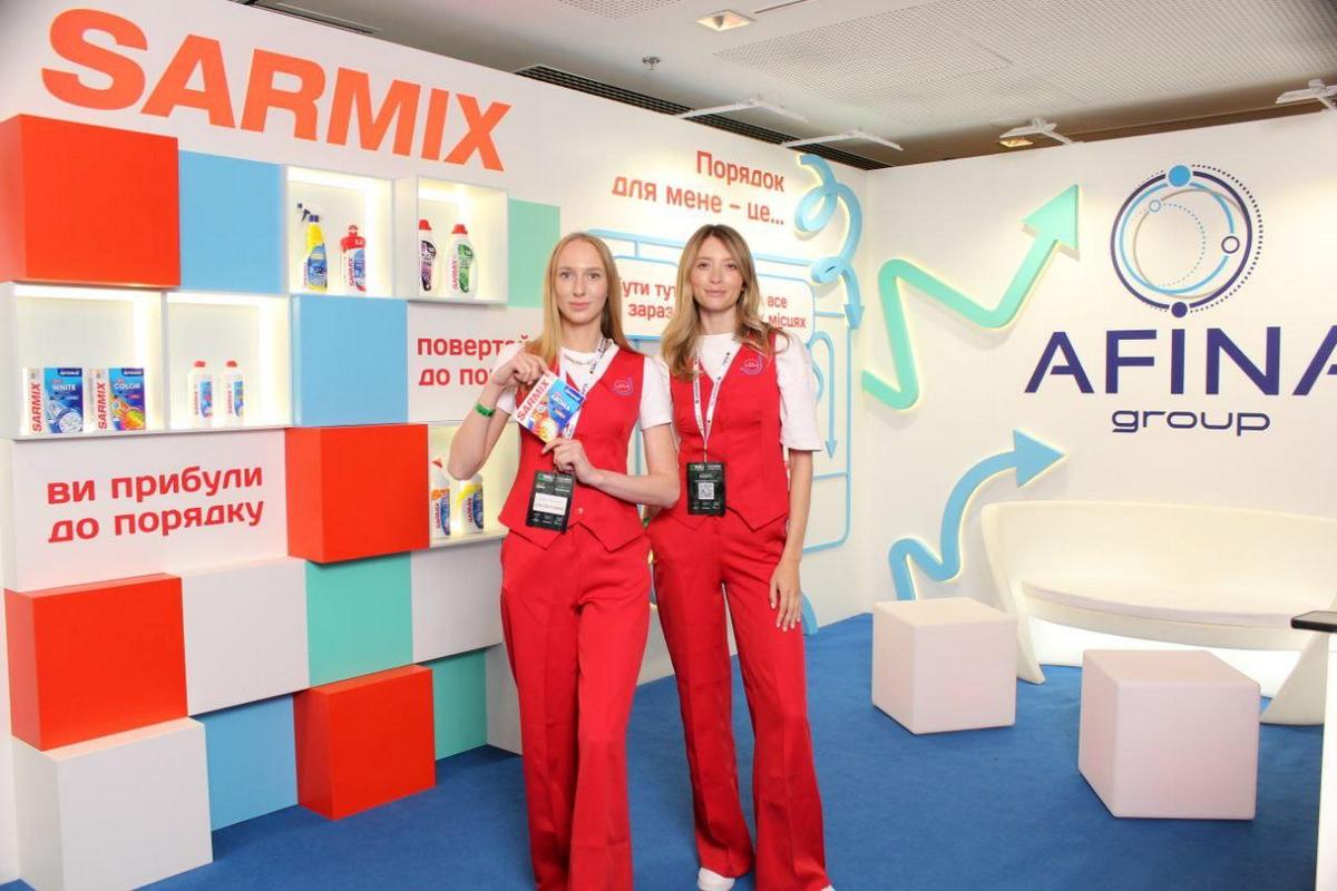 Afina Group на RAU Expo 2025 представила Sarmix — украинский бренд, формирующий новые стандарты в категории бытовой химии