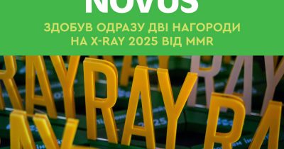 Novus отримав дві нагороди на конкурсі маркетингових проєктів X-RAY 2025