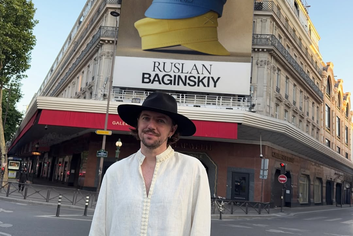 Украинский бренд Ruslan Baginskiy дебютировал в легендарном Galeries Lafayette