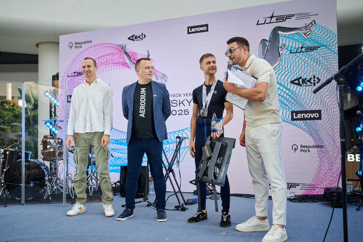 ТРЦ Respublika Park став майданчиком для першого відкритого кубка України з Indoor Skydiving