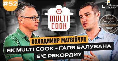 Володимир Матвійчук, Multi Cook та Галя Балувана: Рівень ведення бізнесу в Україні досить високий і може часто дати фору іноземцям