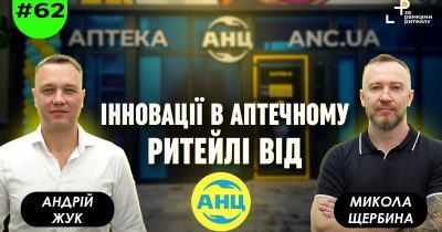 Микола Щербина, СЕО АНЦ: За ринковою часткою АНЦ є лідером, але за кількістю аптек програє конкурентам більше ніж 30%