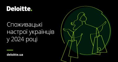 Исследование Deloitte: какие товары и способы покупки доминируют в Украине и как изменилось поведение покупателей в 2024 году